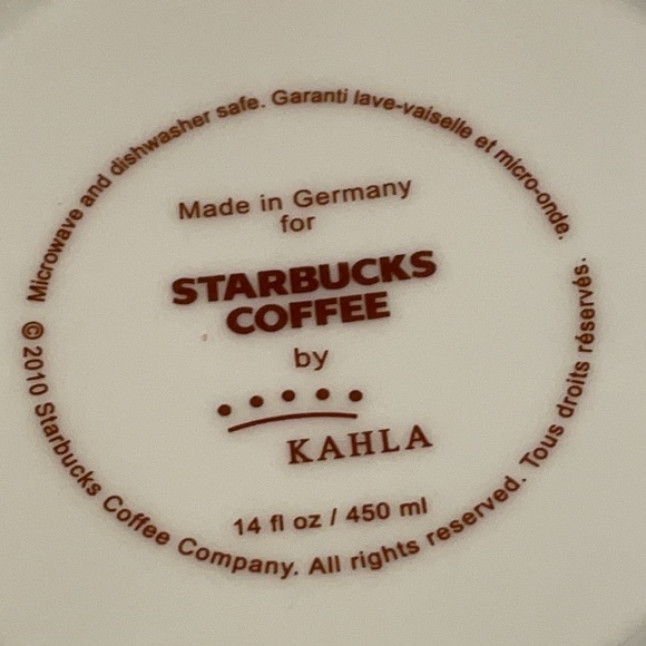 Starbucks Furry Handle Cozy Kahla Germany Coffee Mug - Picture 3 of 6
